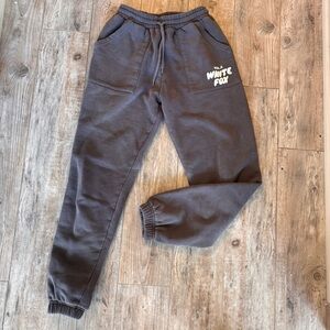 White Fox Boutique Charcoal Joggers